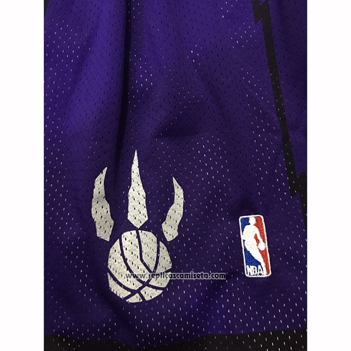 Pantalone Toronto Raptors Mitchell & Ness Violeta2